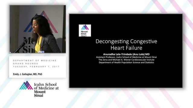 Decongesting Congestive Heart Failure