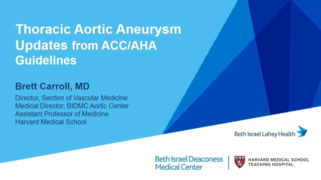 Update onÂ Management of Thoracic Aortic Aneurysms